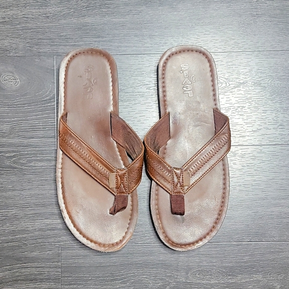 Levis Leather Comfortable Slippers 
